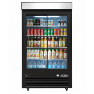 48'' EFI Dobule Glass Door Cooler 41.3 Cu.Ft.