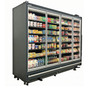 99'' Alaska-Line 4 Swing Glass Door Cooler