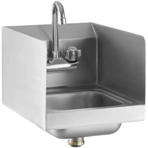 Sinco Hand Sink with Side Splash Guards