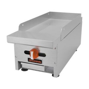 Sierra 12" Manual Gas Griddle with 1 Burner