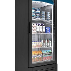 25" Pro-Kold Single Glass Door Cooler - 7.8 Cu.Ft